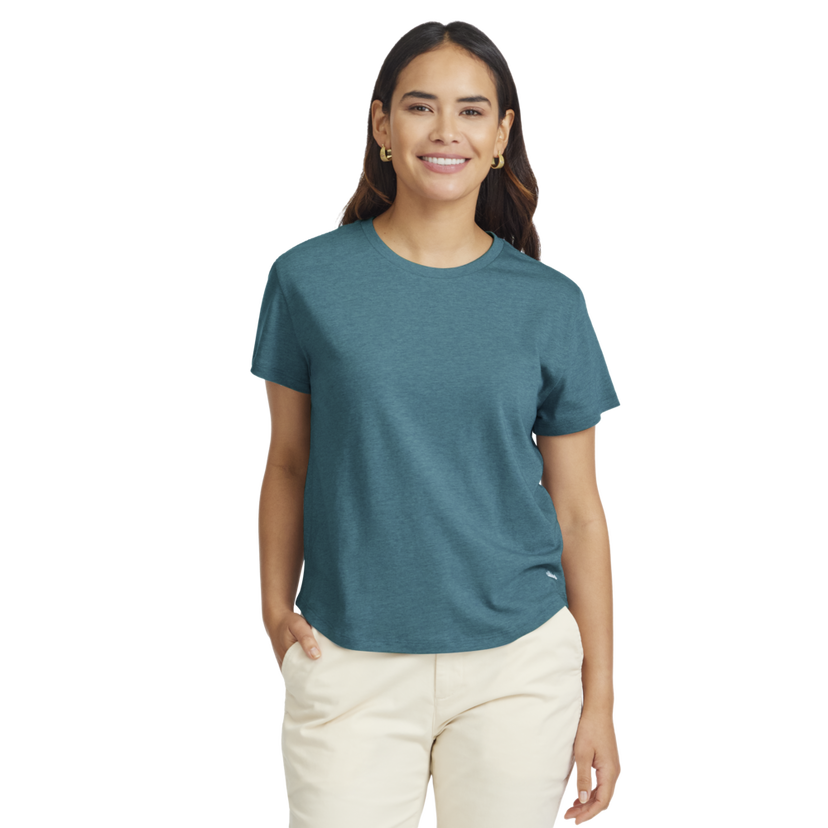 Тениска Allbirds Merino T-Shirt Тюркоазено | A11199W