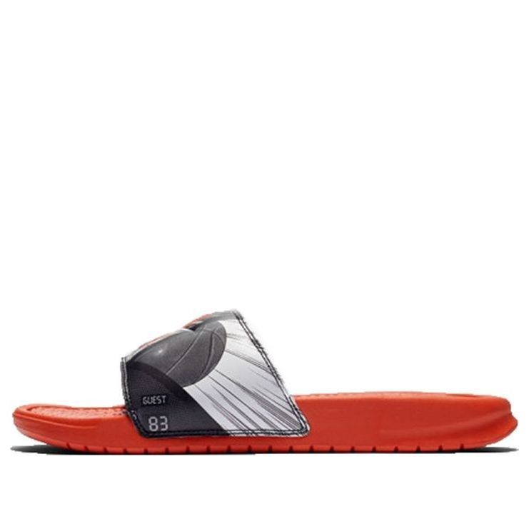 Кецове и обувки Nike Benassi JDI Print Slides Червено | CI1954-016, 0