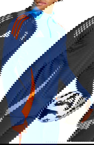 Суитчър adidas Originals Juventus Long-Sleeve Quarter-Zip AEROREADY Training Top Многоцветен | is5820, 3