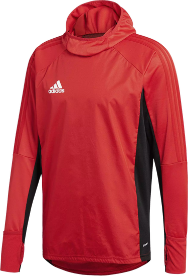 Суитчър adidas Originals Training Hoodie Tiro 17 Warm Червено | bp8569, 0