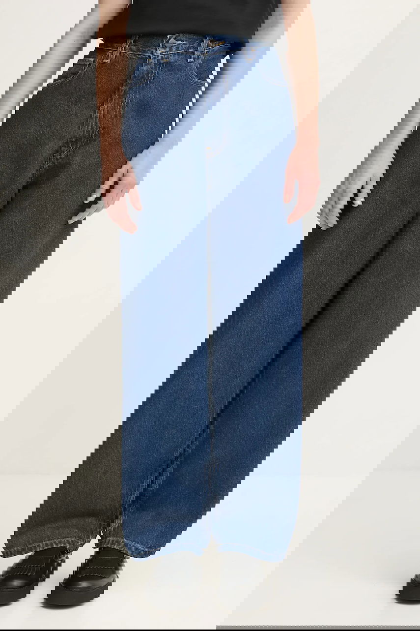 Дънки Carhartt WIP Jeans High Waist Brandon Синьо | I035892.106, 0