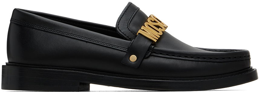 Облекло Moschino Moschino College Loafers Черно | MA10362C1LMF0000, 0