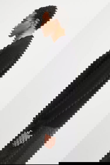 Пуловер AAPE by A Bathing Ape AAPE Now V-Neck Button-Front Cardigan Черно | AAPKNMC356XXP, 1