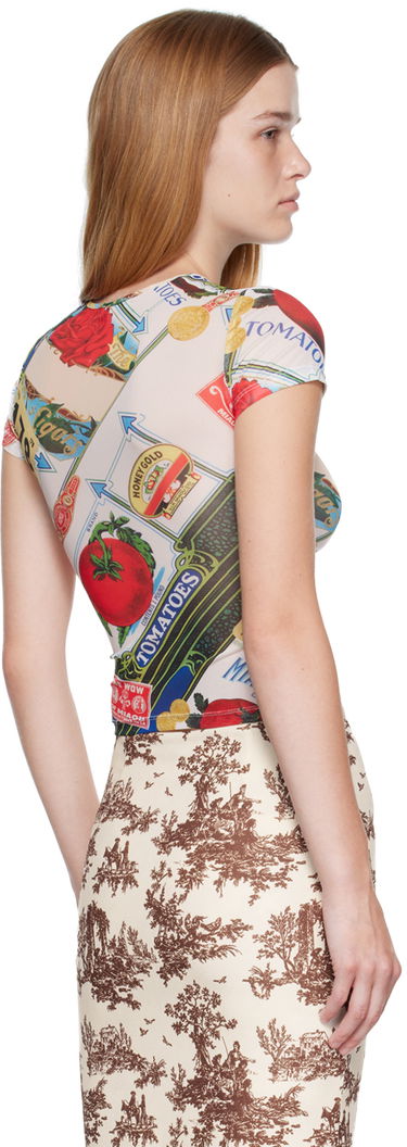Тениска Miaou Miaou Tomato Mesh T-Shirt Многоцветен | 7026-CL-FIG, 2