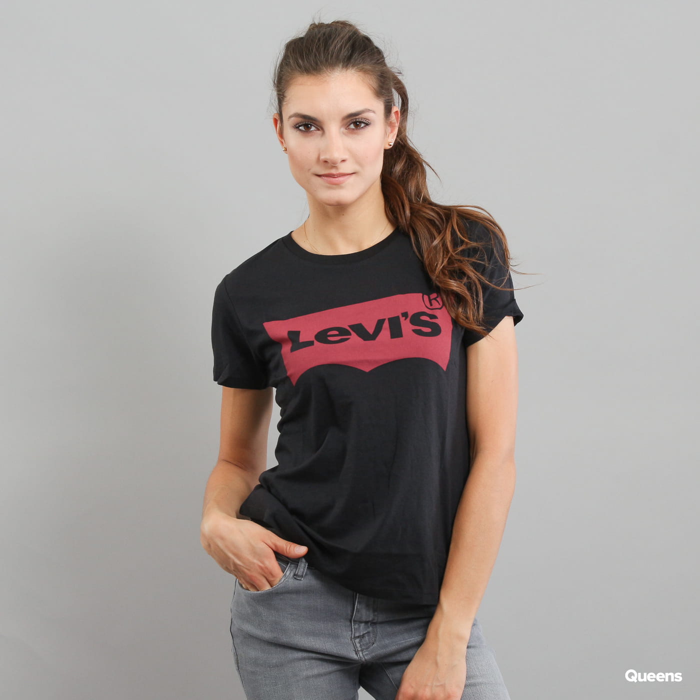 Тениска Levi's The Perfect Tee Черно | 17369-0201, 0
