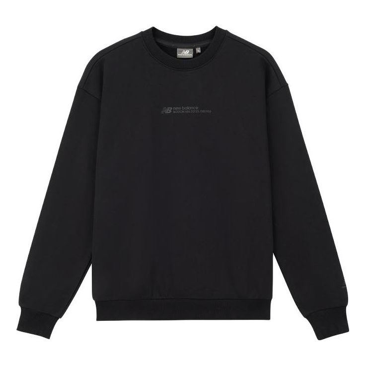 Пуловер New Balance Men's Sweatshirt Черно | 5CD37231-BK, 0