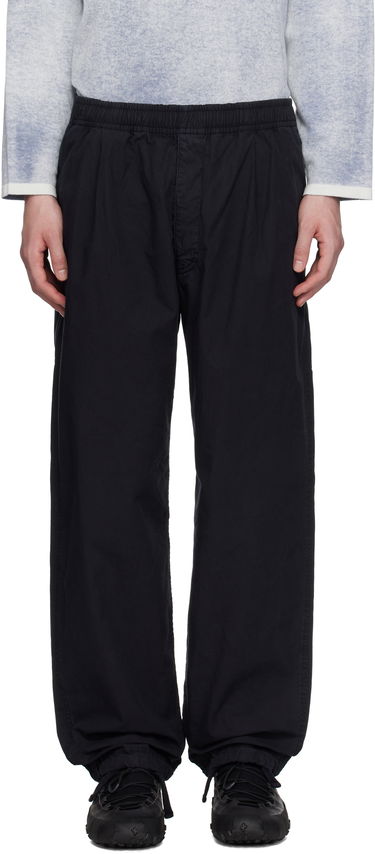 Карго панталони Stone Island Stone Island Organic Cotton Tela Trousers Черно | K1S15 3100026 S00X6, 0