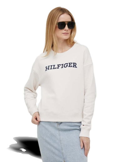 Суитчър Tommy Hilfiger Sweatshirt Бежово | WW0WW38860