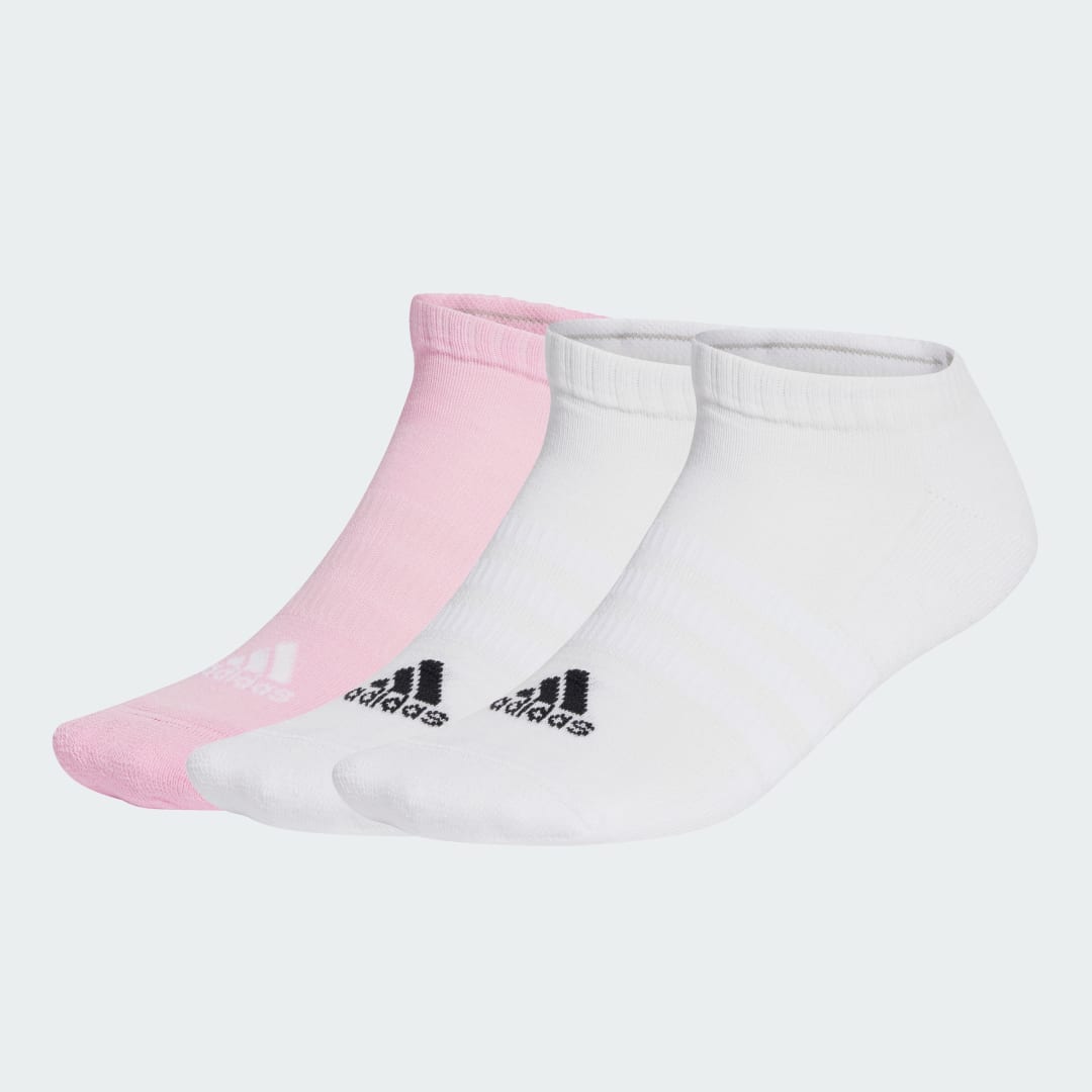 Чорапи adidas Performance Cushioned Low-Cut Socks 3 Pairs Розово | JC9384, 1