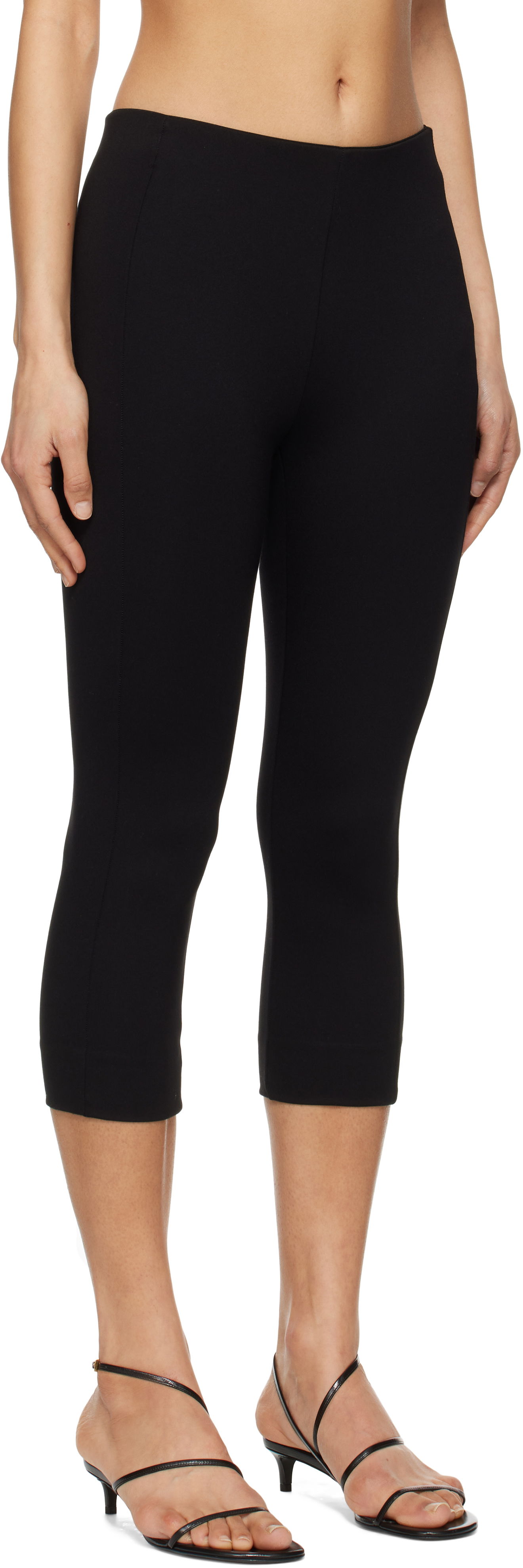 Клинове rag & bone Rag & Bone Simone Ponte Capri Trousers Черно | WAC24PT037LC37, 1