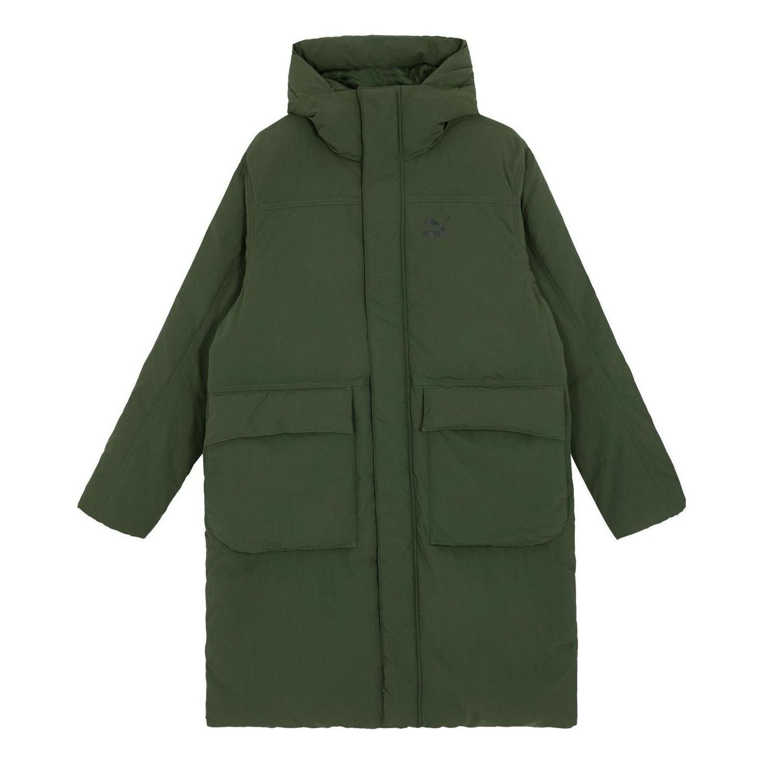 Пухо яке Puma Long Down Coat Зелено | 621684-31, 0