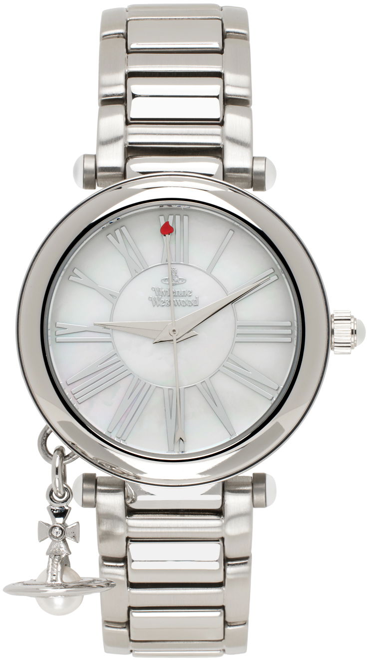 Часовник Vivienne Westwood Mother Orb Watch Сиво | VV006PSLSL