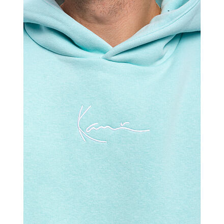 Суитчър Karl Kani Karl Kani Small Signature Essential OS Hoodie S Тюркоазено | KK-60210102, 1