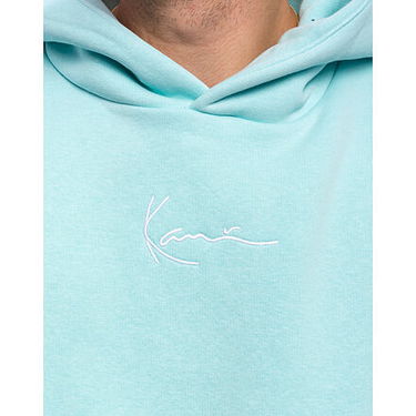 Суитчър Karl Kani Karl Kani Small Signature Essential OS Hoodie S Тюркоазено | KK-60210102, 1