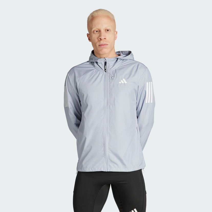Ветровка adidas Performance Own the Run Сиво | IN1484