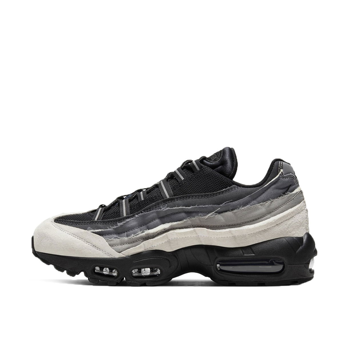 Кецове и обувки Nike Comme des Garcons x Air Max 95 "Black Grey" Черно | CU8406-101, 1