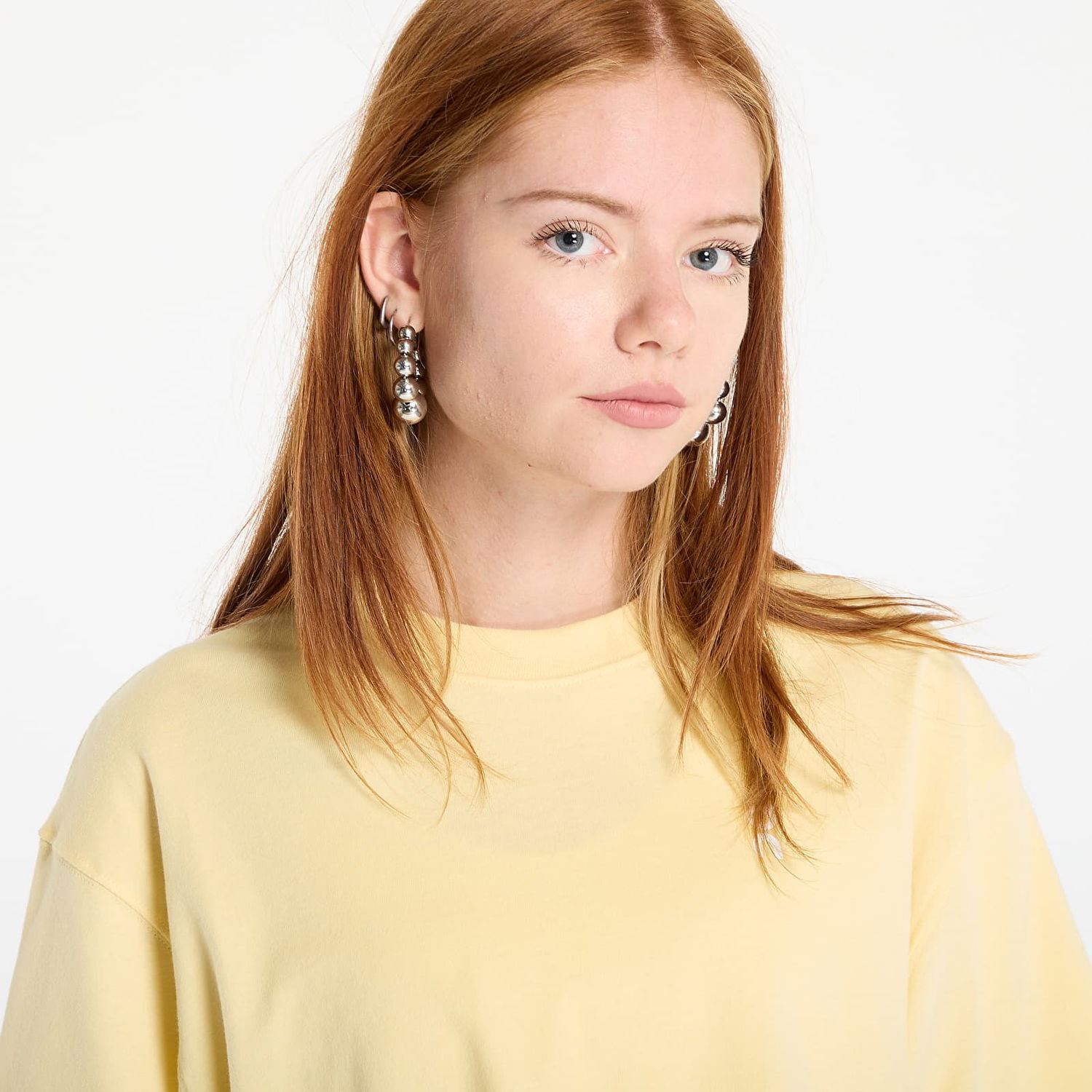 Съкратен топ On Running Women's Boxy Cropped T-Shirt Жълто | 1WF11123537, 1