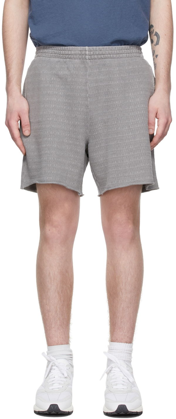 Къси панталони John Elliott Cotton Shorts Сиво | C054B3416A