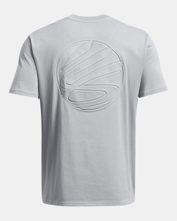 Тениска Under Armour Curry Emboss Heavyweight T-Shirt für Herren Mod Grau Сиво | 1383378-011, 1