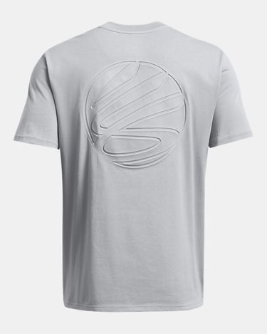 Тениска Under Armour Curry Emboss Heavyweight T-Shirt für Herren Mod Grau Сиво | 1383378-011, 1