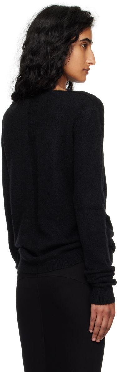 Пуловер Rick Owens Rick Owens Concordians Long Sleeve Sweater Черно | RP02E4601 KGRIDP, 2