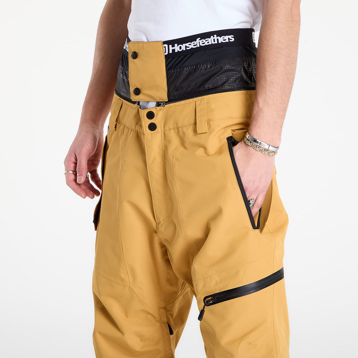 Панталони Horsefeathers Snowboard Pants Nelson Жълто | OM297Q, 1
