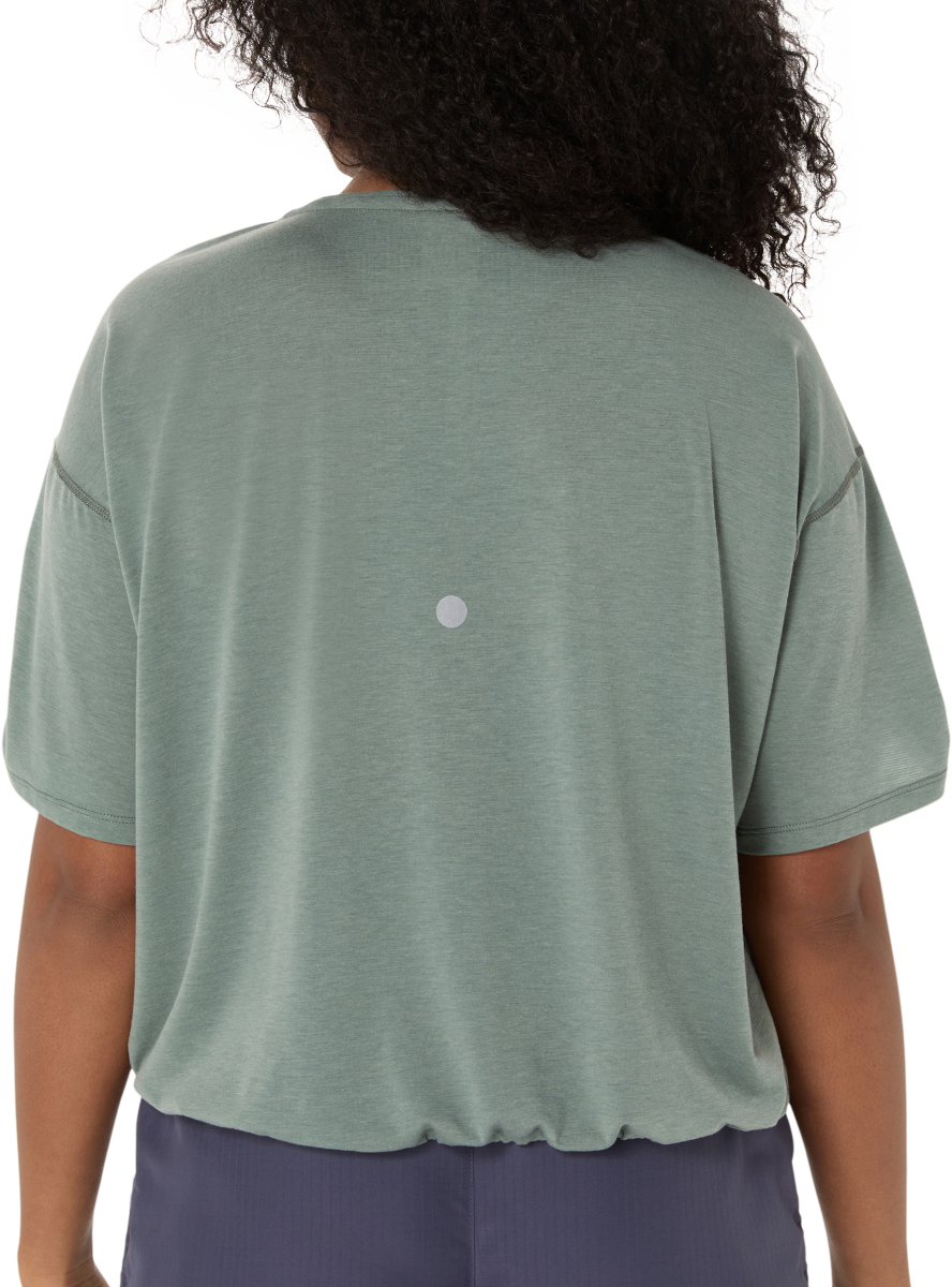 Тениска Asics Asics Nagino Run Adjustable Short Sleeve Top Зелено | 2012d140-400, 1