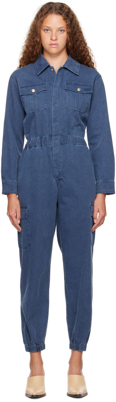 Комбинезон A.P.C. Danica Denim Jumpsuit Тъмно синьо | COGEB-F11149, 0