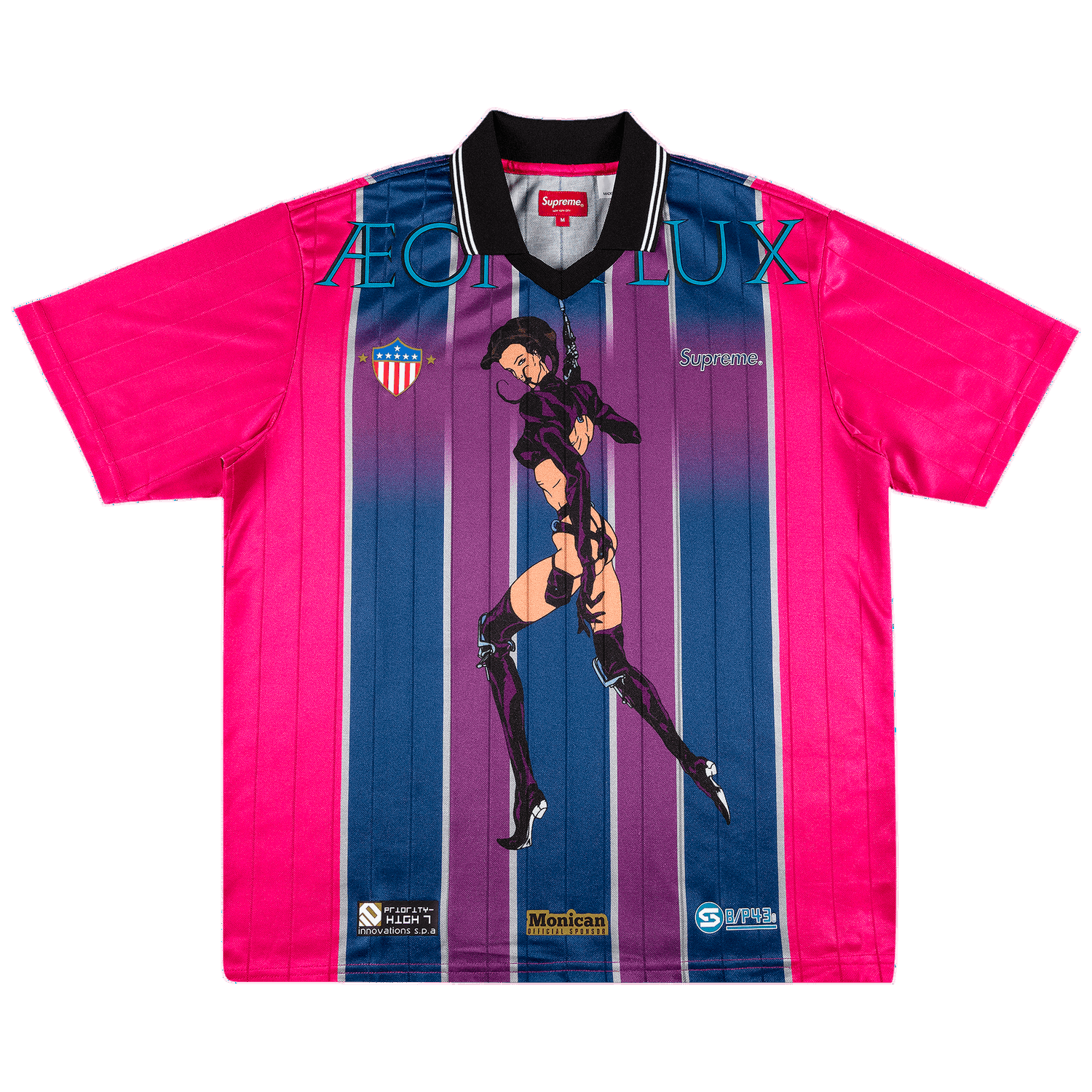 Фланелка Supreme Aeon Flux Soccer Jersey Розово | SS22KN22 PINK, 0