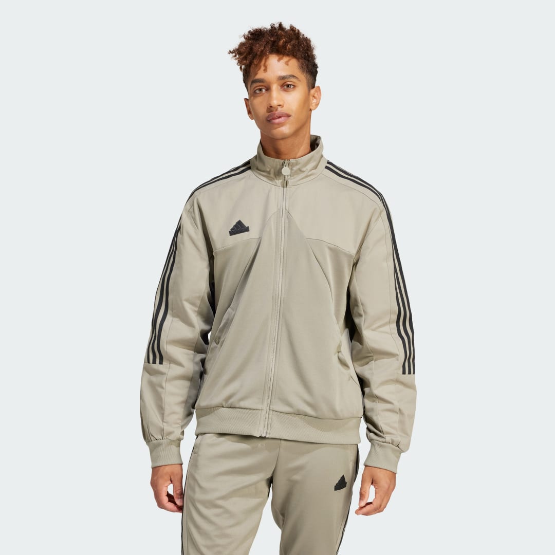 Яке adidas Performance adidas Sportswear Sportovní Tiro Material Mix Бежово | IS1506, 1