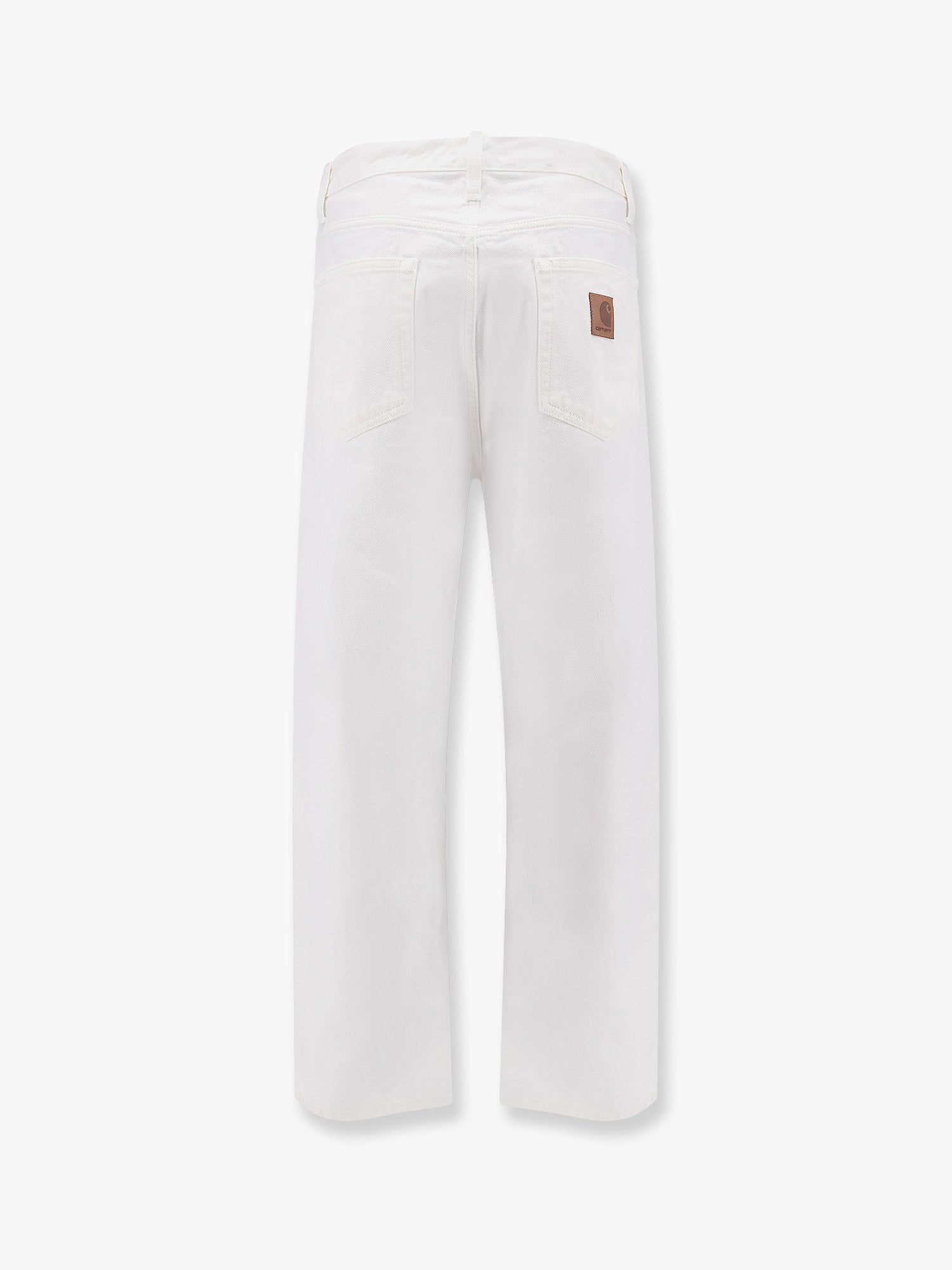 Дънки Carhartt WIP Aaron Straight-Leg Jeans by Carhartt WIP Бяло | I0342370202, 1