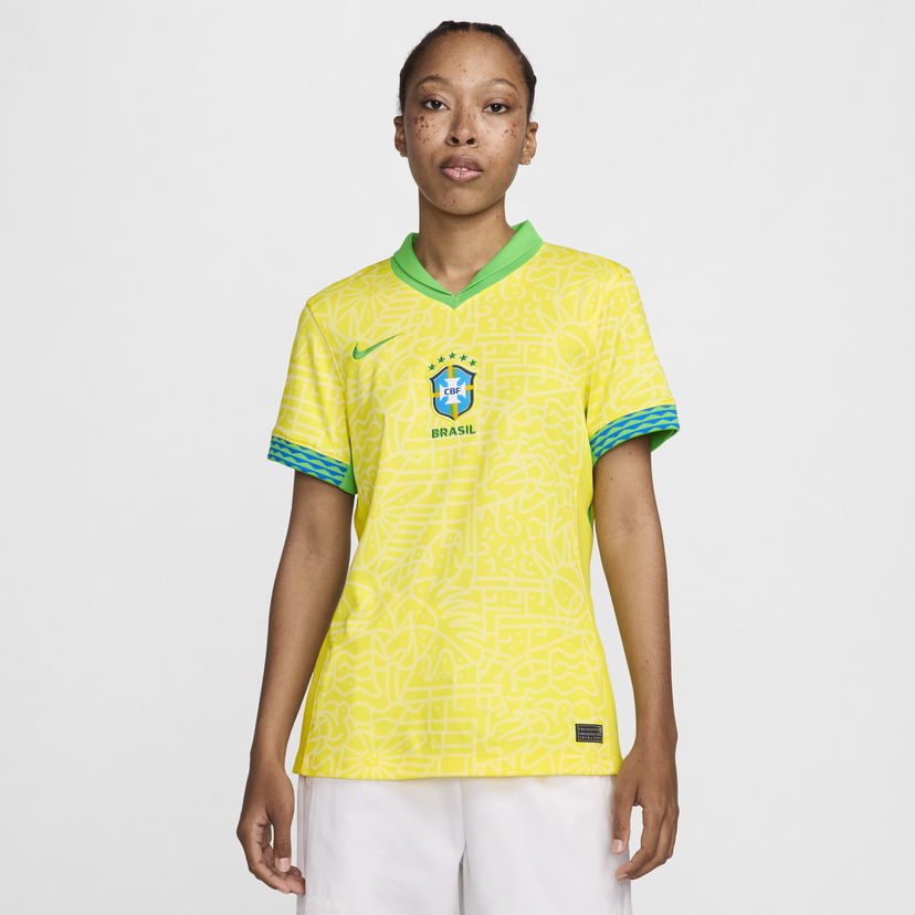 Фланелка Nike Dri-FIT Replica Brazil 2024/25 Stadium Жълто | FJ4334-706