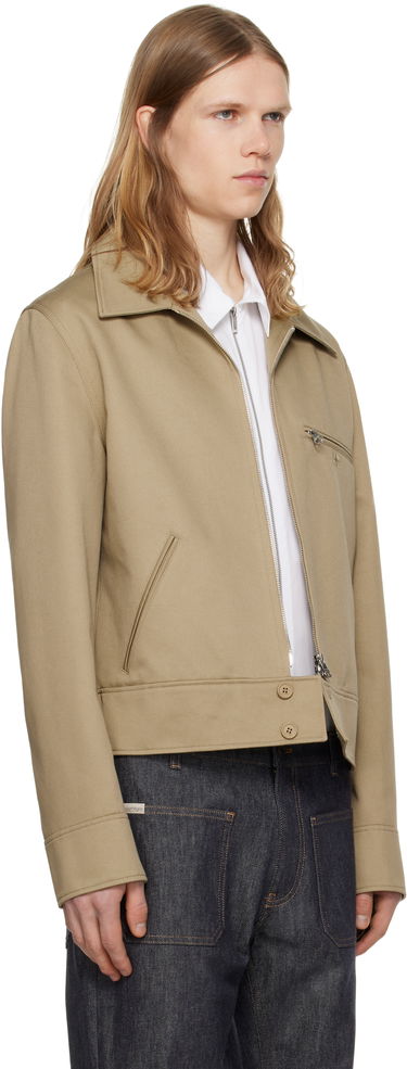 Яке Courrèges Courrèges Zipped Jacket Бежово | 125CBL251PL0178, 1