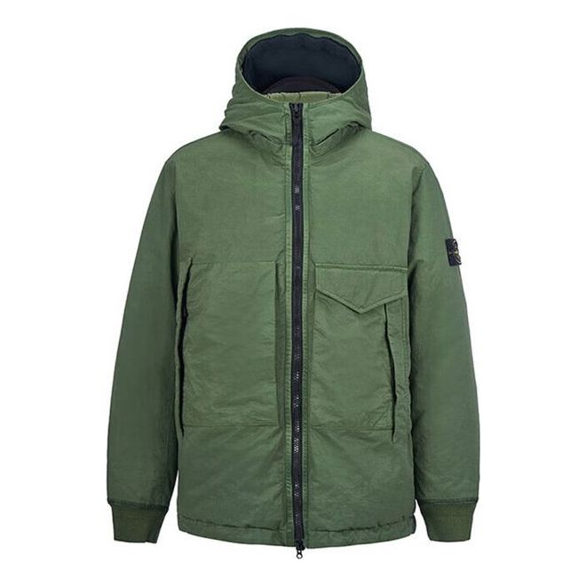 Парка Stone Island Down Jacket Зелено | 771541421-V0058, 0