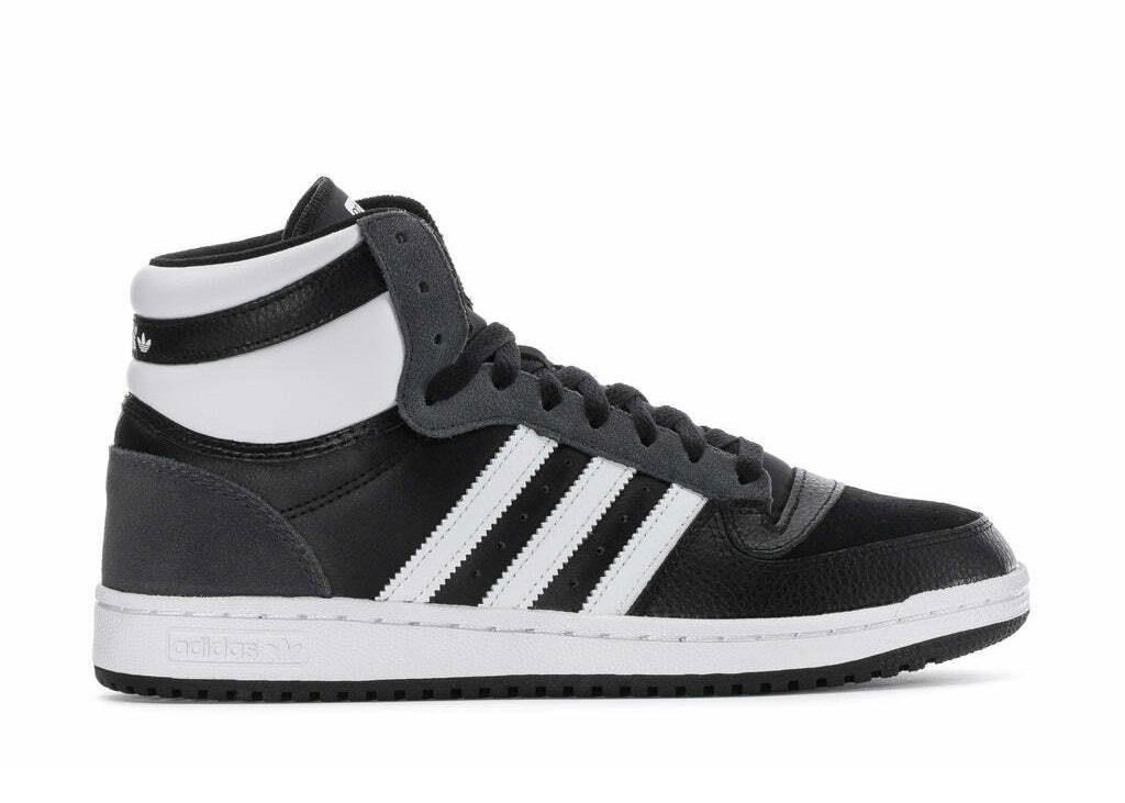 Кецове и обувки adidas Originals Top Ten Hi Black White Grey Черно | GX0742, 0