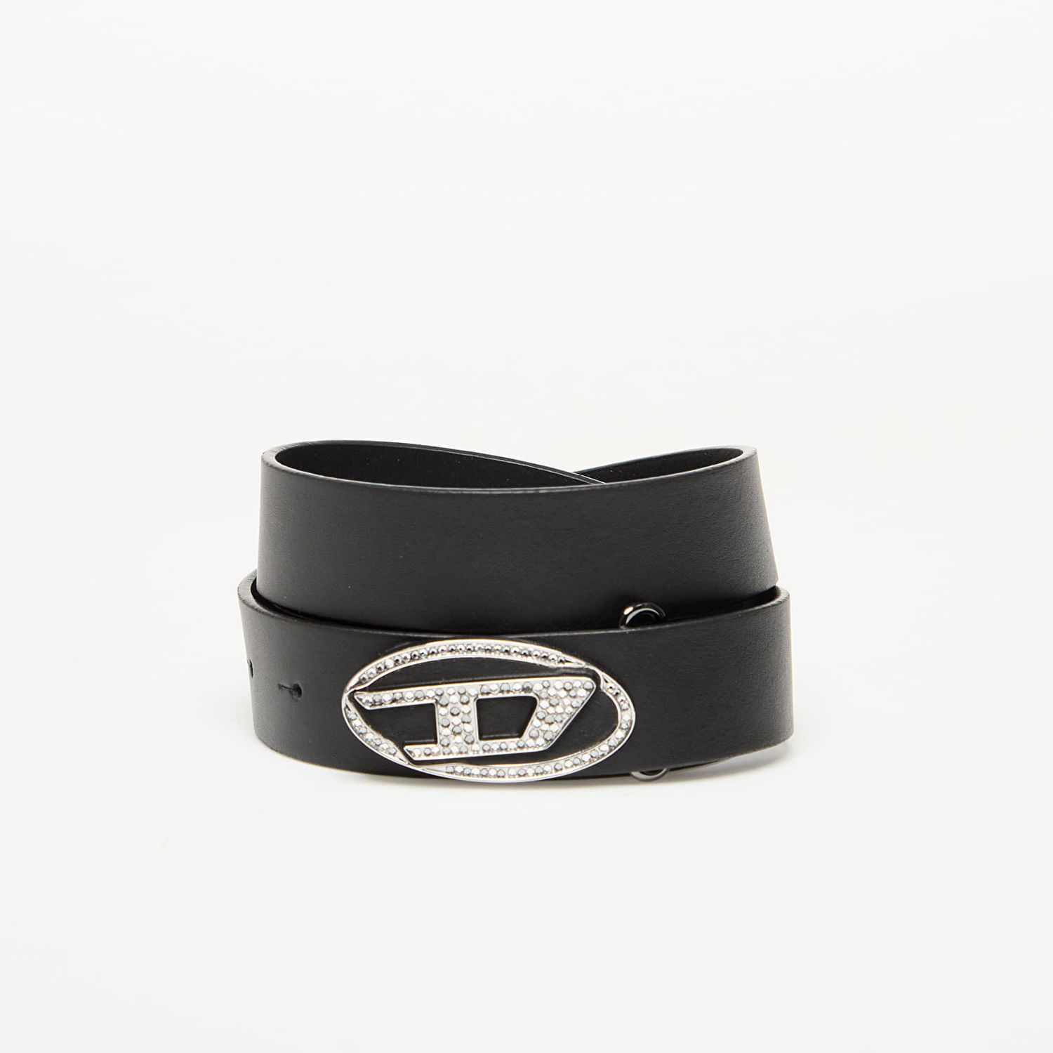 Колани Diesel Diesel Oval D Logo B-1Dr-Layer Strass Belt Черно | X10305_PR271 Black, 0