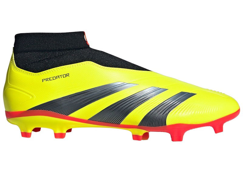 Кецове и обувки adidas Performance Predator 24 League Laceless FG Жълто | IG7766, 0