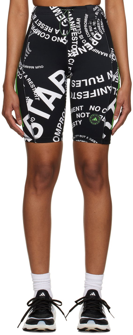 Къси панталони adidas Performance Stella McCartney x Black TrueCasuals Shorts Черно | HR4402, 0