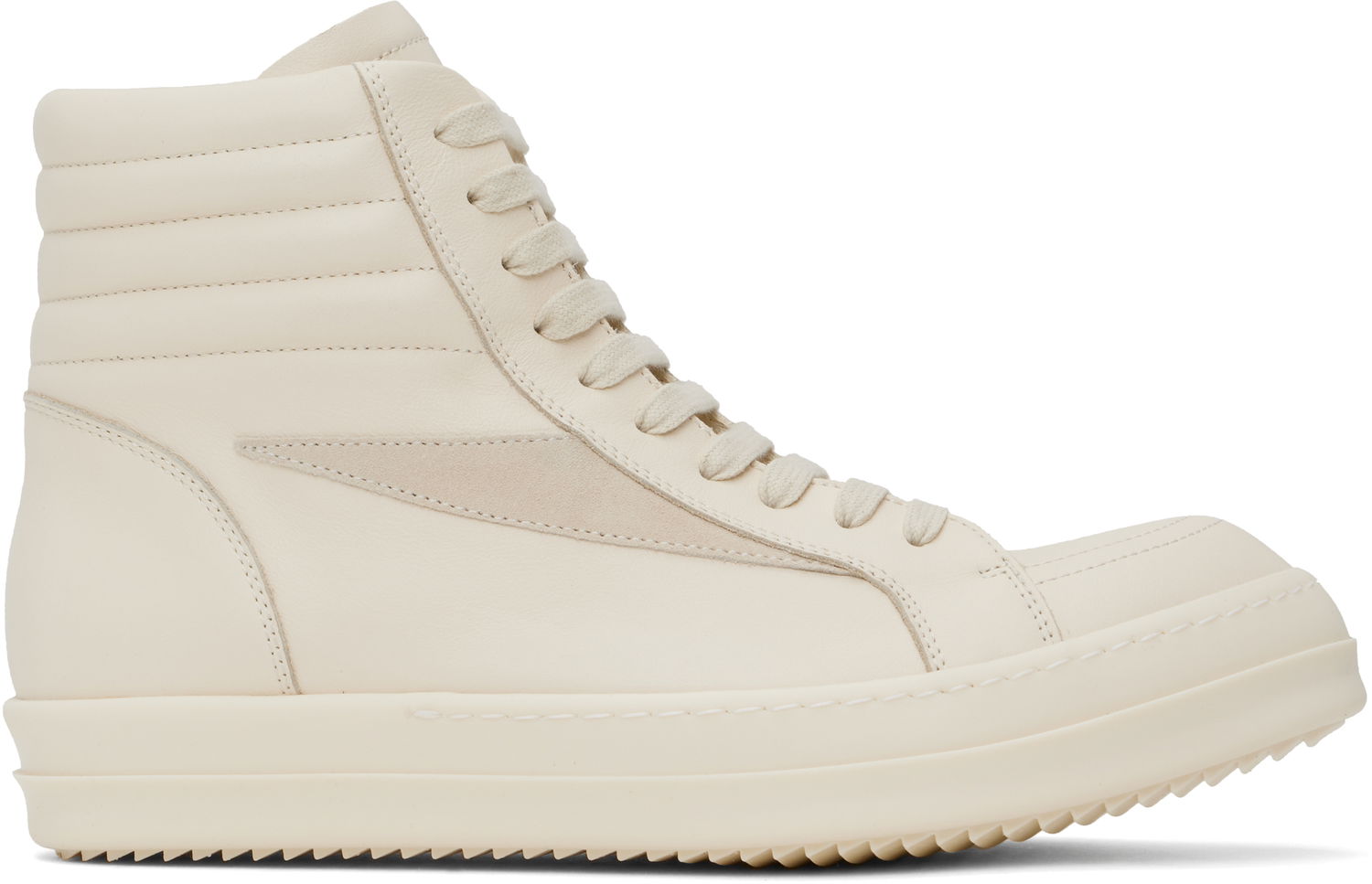 Кецове и обувки Rick Owens Rick Owens Hollywood High Vintage Бежово | RU01E5896 LCOLVS, 0