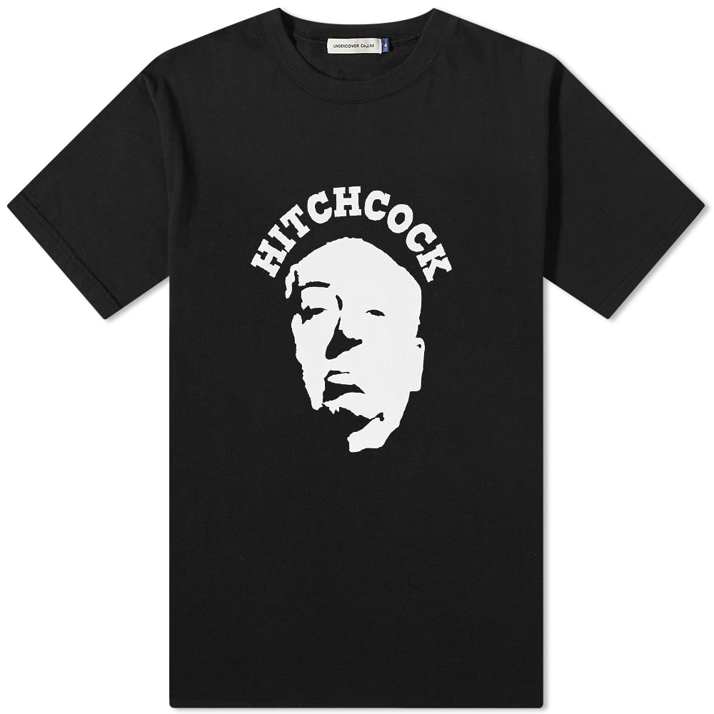 Тениска UNDERCOVER Hitchcock Tee Черно | UC2B4809-3-BLK, 0