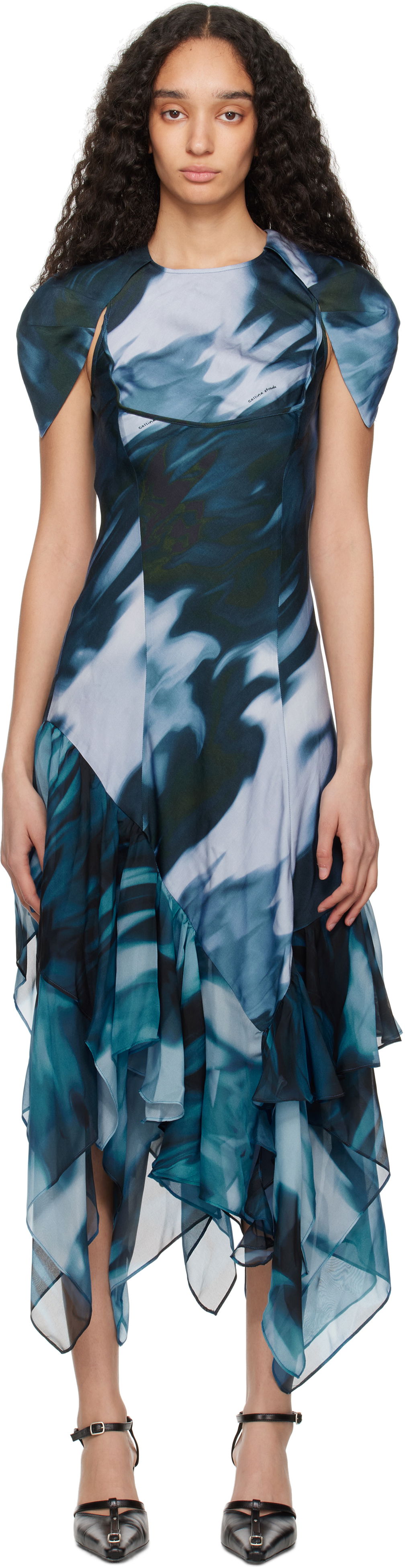 Pокля Collina Strada Collina Strada Hillary Maxi Dress Синьо | XX4005, 0