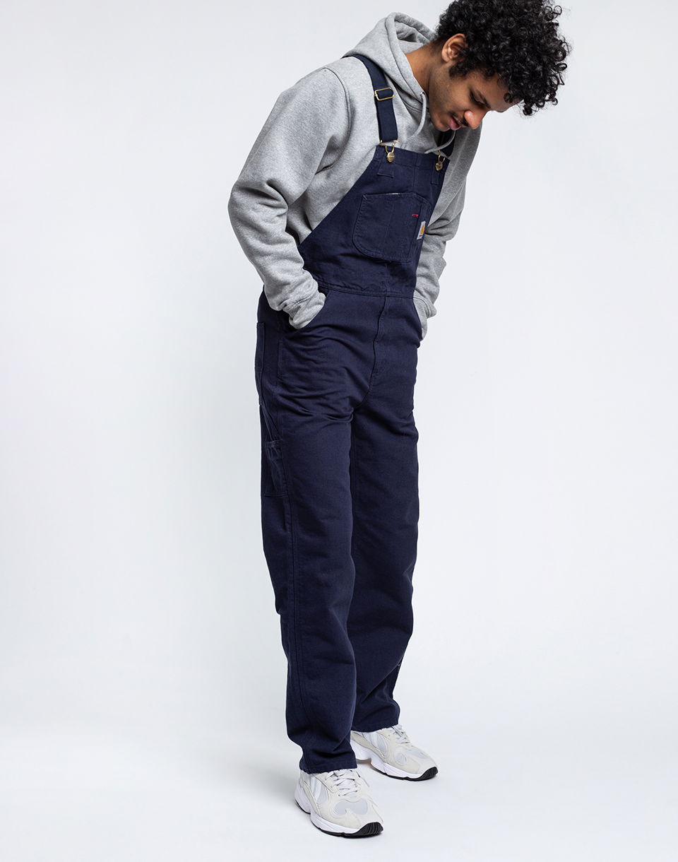 Панталони и дънки Carhartt WIP Bib Overall Тъмно синьо | I026462, 0