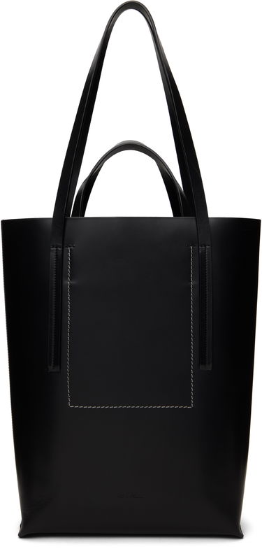Голяма пазарска чанта Rick Owens Rick Owens Hollywood Medium Shopper Tote Черно | RA01E0663 LGEL, 0
