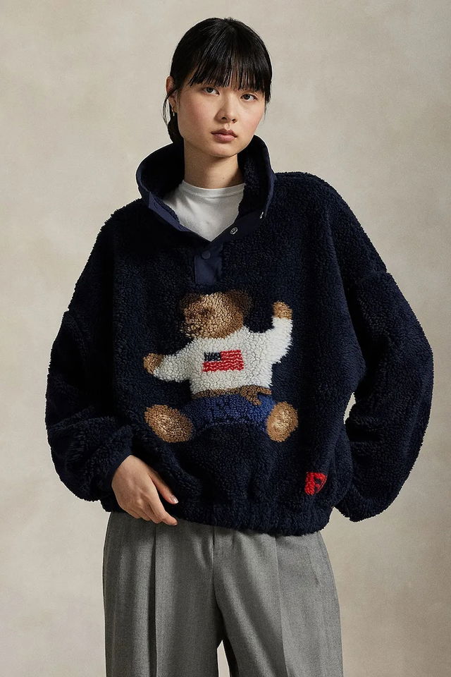 Polo Ralph Lauren Fleece Pullover with Bear