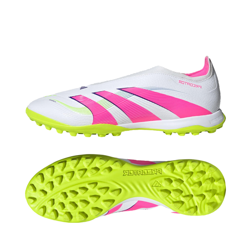 Кецове и обувки adidas Performance Predator League Laceless Turf Бяло | ID3822
