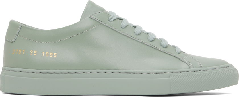 Кецове и обувки Common Projects Achilles Low Зелено | 3701 1095, 0