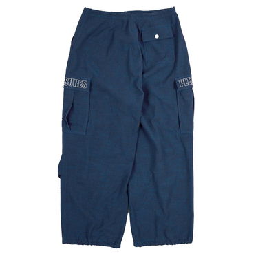 Карго панталони Pleasures Visitors Wide Fit Cargo Pants Тъмно синьо | P23F012-NAVY, 11
