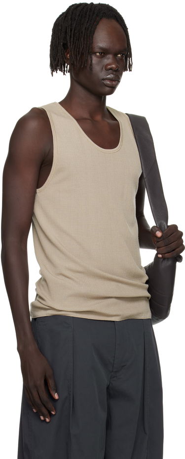 Потник LEMAIRE Lemaire Debardeur Ribbed Tank Top Бежово | TO1465 LK1032, 1