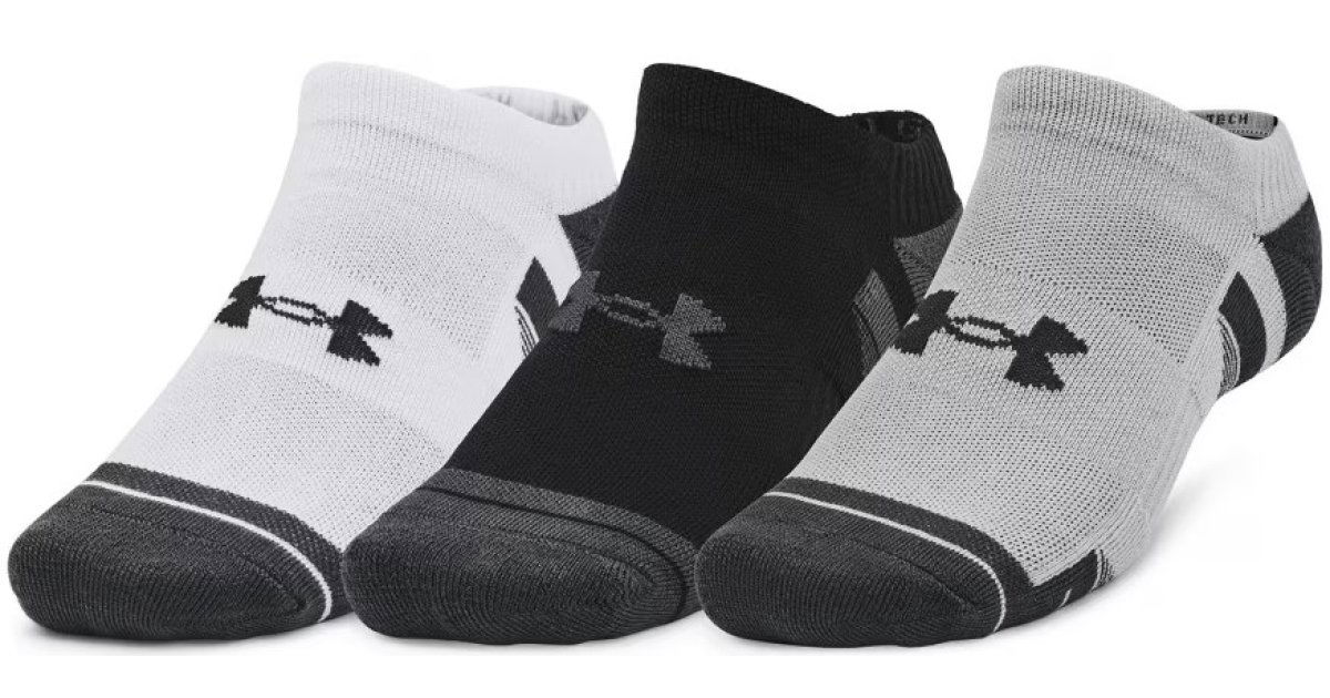 Чорапи Under Armour Perfromance Tech Socks - 3 pack Многоцветен | 1379503-011, 1