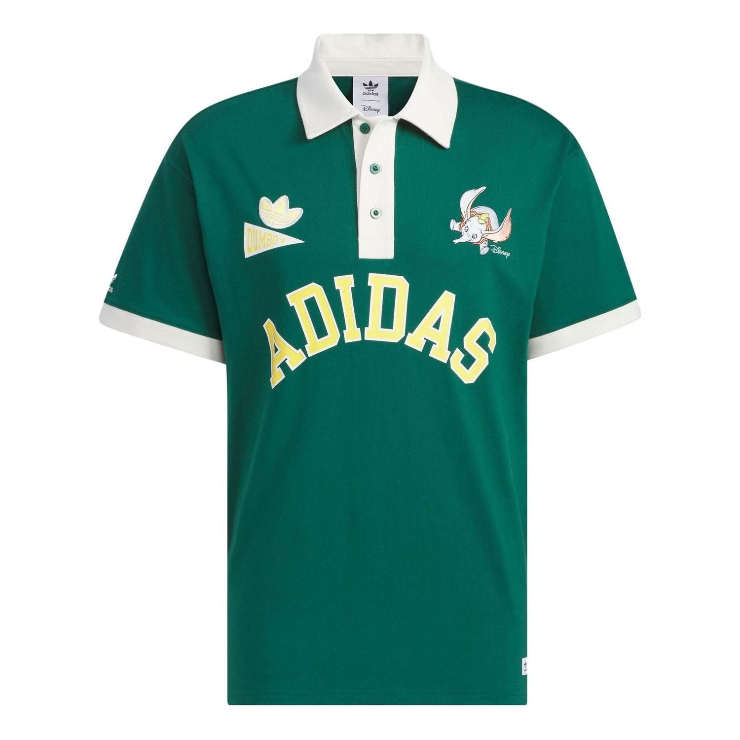 Поло тениска adidas Originals Disney Sportswear Polo Shirt Зелено | IN1077, 0
